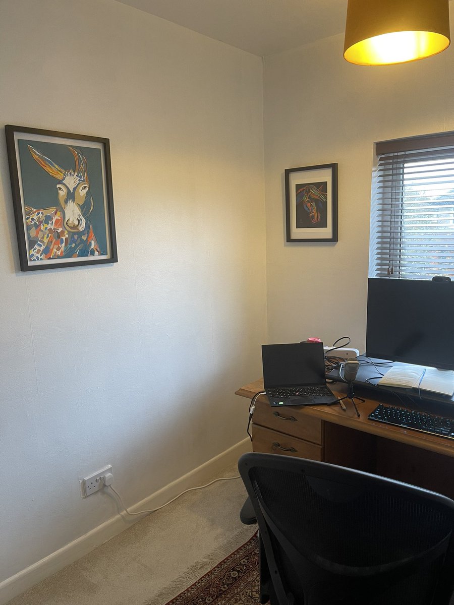 Look at <a href="/nealroche/">Neal</a> new office. 

Collector show off pic ✨

This has made my day! 

Thank you so much for putting the 2 together in the same room 🥹