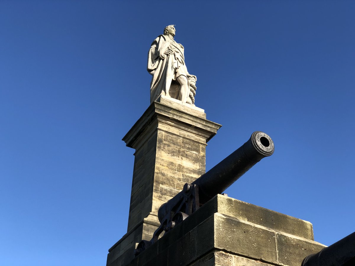 Due to the current weather warning and impact of Storm Babet, it will not be possible to deliver our annual ‘Toast the Admiral’ Trafalgar Day event at Collingwood Monument, scheduled for this Saturday 21 October, in its usual format.