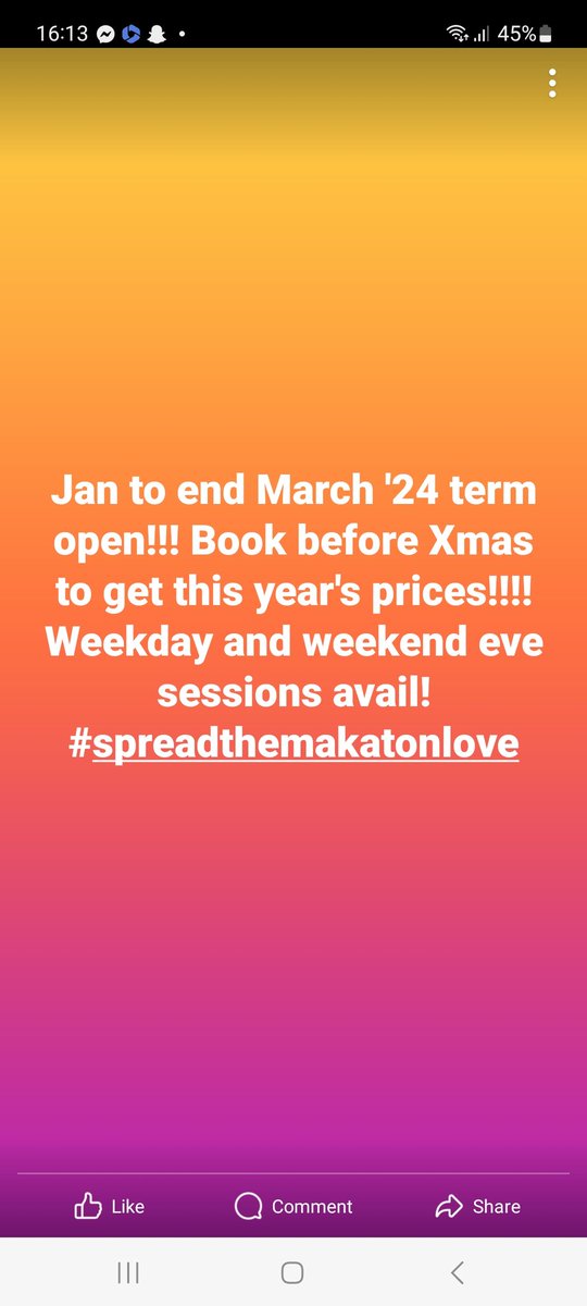 JenHelmbolt's tweet photo. Who is going to start the New Year off with a new skill?!#spreadthemakatonlove https://t.co/55DANuEqyp