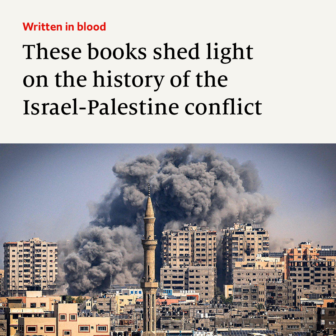 TheEconomist's tweet image. These six books help explain a century of violence in the Middle East. Discover the reading list: econ.st/3s7iQfA

Photo: Getty Images