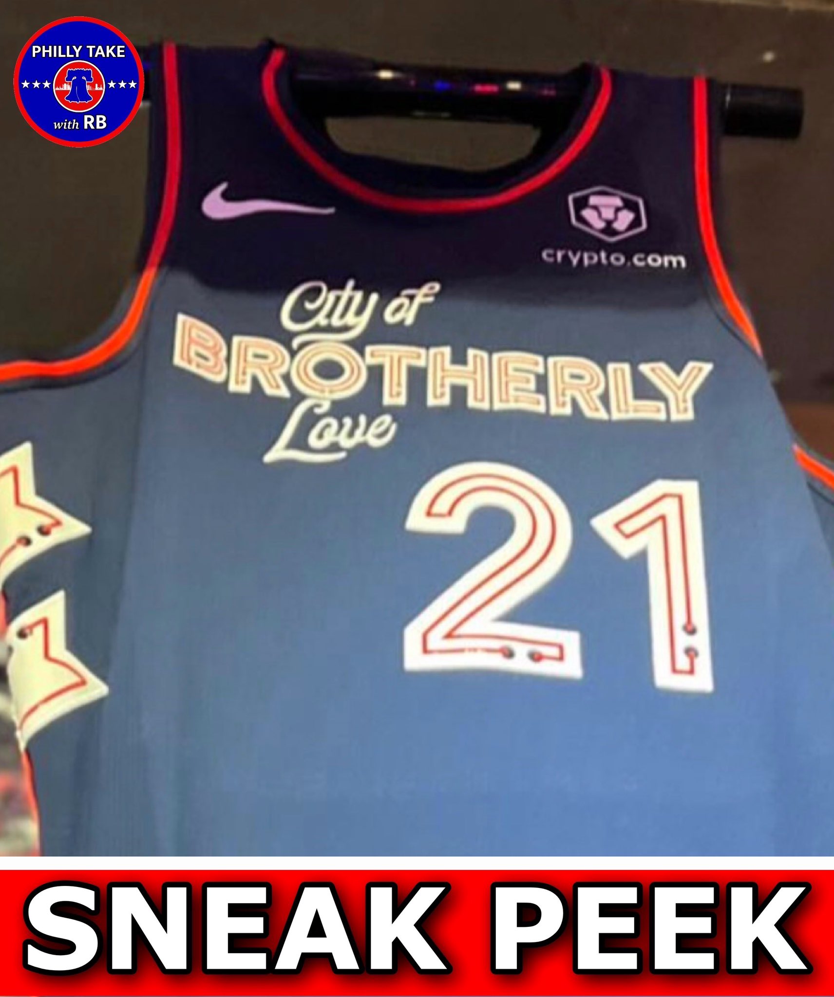 Sixers provide sneak peek of 2023-24 City Edition jerseys - Liberty Ballers