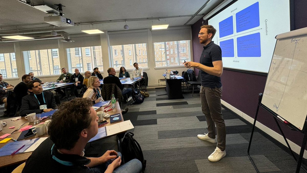 It's key to stay adaptable in product today 🔑 <a href="/herbigt/">Tim Herbig</a> is running today's 🔬 Adaptable Product Discovery 🔬workshop, helping product people implement the latest best practices in discovery - exciting stuff! 😃 #ProdMgmt #mtpcon #London