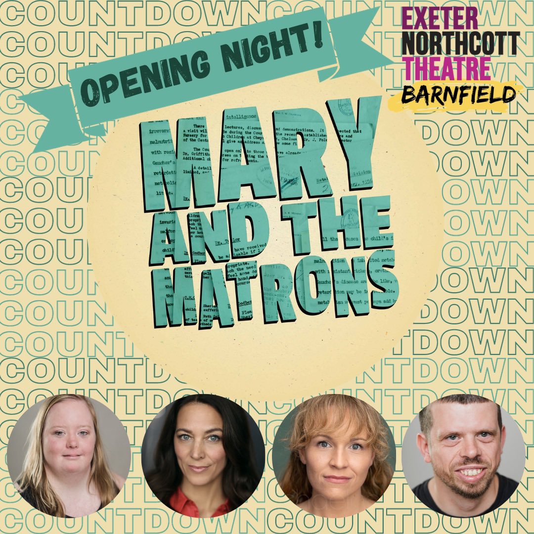 documentaltheat's tweet image. Mary &amp;amp; the Matrons is running from tonight at 7:45 p.m. until this Saturday, where we’ll have a matinee and evening performance. The final performance of the run (Saturday, October 21st) will feature a curtain raiser performance by local Makaton choir Sing &amp;amp; Sign Jukebox!