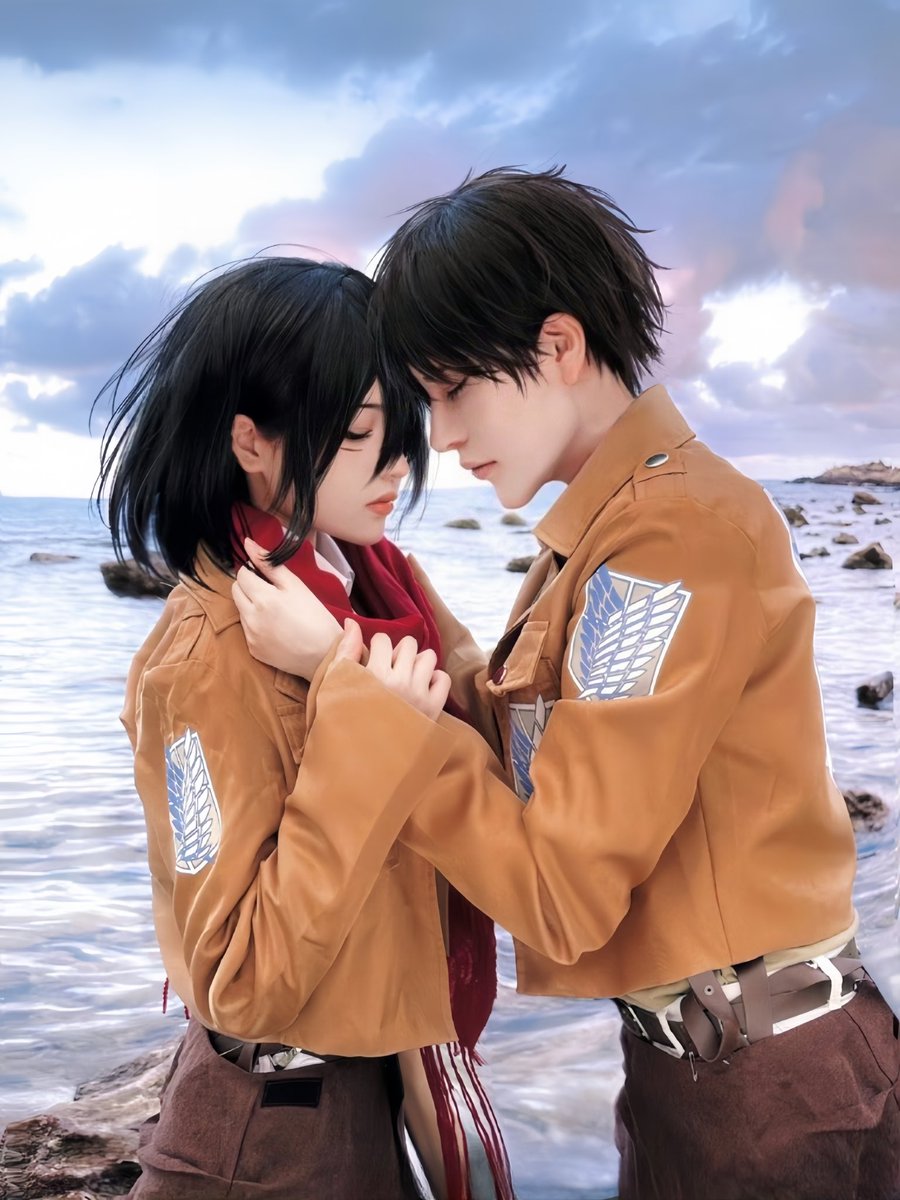 “只要有艾伦在，我就无所不能”
#cosplay #进击的巨人 #三笠 #艾伦 #alan #mikasa #AttackOnTitan https://t.co/B2j0fIzUI0