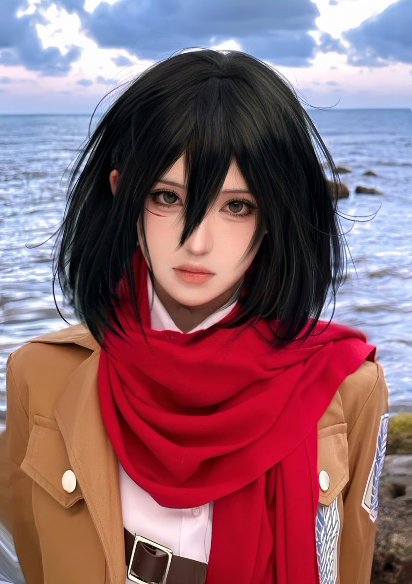 “只要有艾伦在，我就无所不能”
#cosplay #进击的巨人 #三笠 #艾伦 #alan #mikasa #AttackOnTitan https://t.co/B2j0fIzUI0