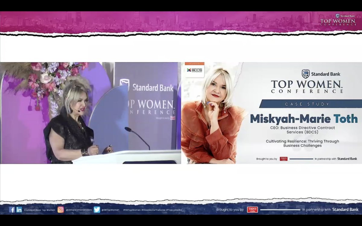 SBTopWomen's tweet photo. Excited for this case study sponsored by @BDirective on Cultivating Resilience: Thriving Through Business Challenges🤩

#SBTopWomen #StandardBank #TopcoMedia #RiseAboveTheNoise https://t.co/hfFbNeyR7T