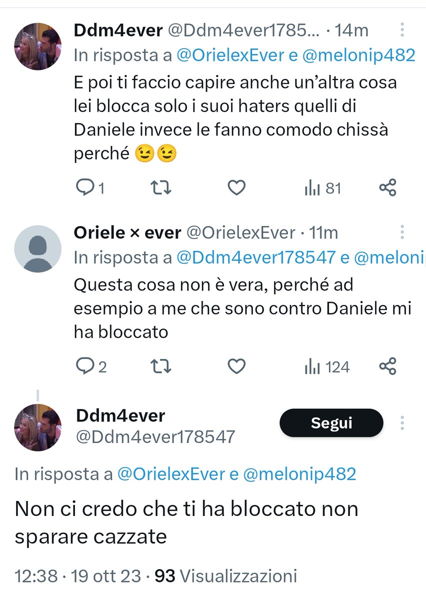 vodkas0ur's tweet photo. Se vi dico che mi sto pisciando addosso per questa conversazione tra haters 😭 https://t.co/JsNlg2hOxf