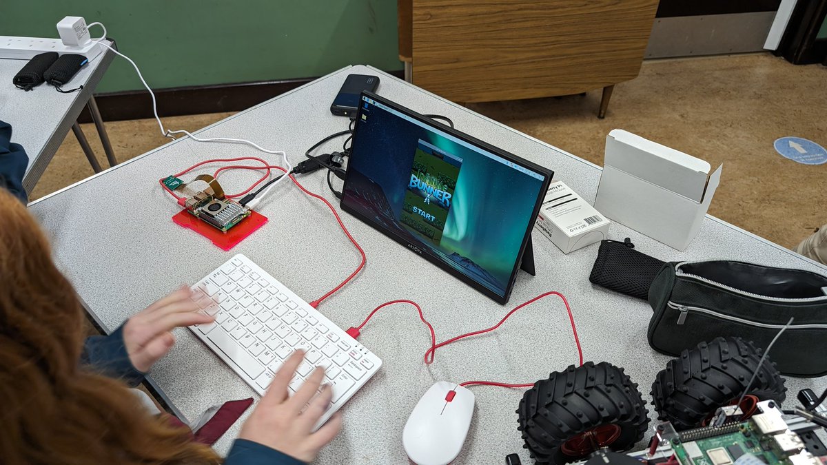 CannonFodder's tweet image. I took my @Raspberry_Pi 5 to my son&apos;s Scout group for them to see what can be created at a Maker/Hack space and before starting their maker badges. I also brought my infamous &apos;Naughty or Nice&apos; machine, and a few other products to show off including #MicroPiNoon robots