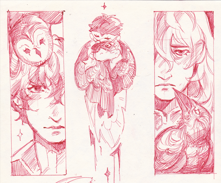more p5 stuff from my sketchbook :9 #Persona5