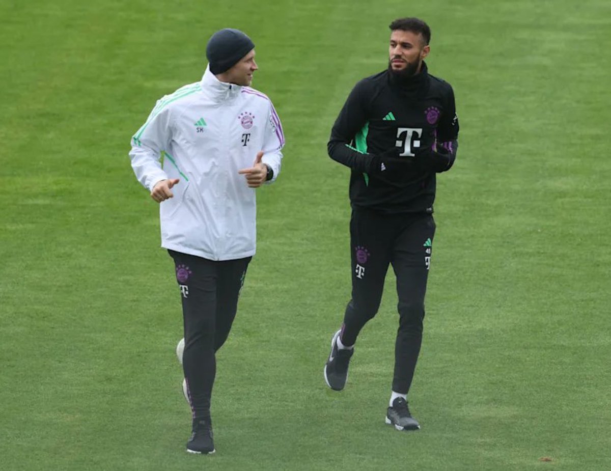 نصير مزراوي من خلال التدريب الفردي اليوم 🇲🇦👋