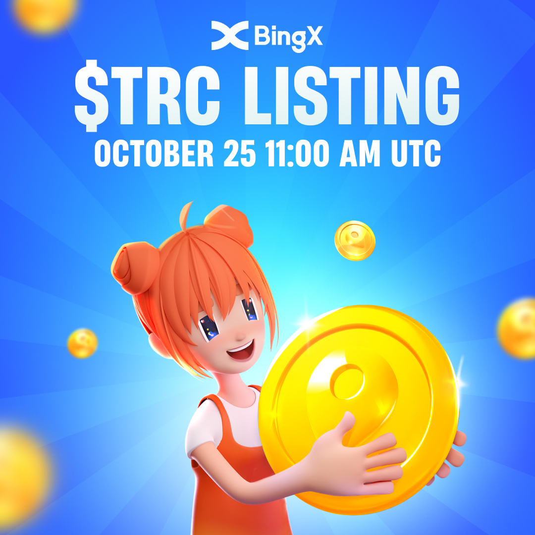 Meet $TRC on @BingXOfficial! 🎉🚀 We're excited to announce a significant milestone in the development of MetaTrace — the $TRC token will soon be listed on the cryptocurrency exchange BingX! ✨ 📅 Date: October 25 ⏰ Time: 11:00 am UTC 🌐 Register on BingX now:…