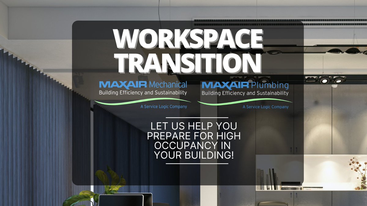 Employees are headed back to the #workplace, and it's time for #Building #Managers get ready for #HighOccupancy. Find out how we can help: bit.ly/3nqkrem
#atlanta #georgia #FacilityManagers #BuildingOwners #Support #Maintenance #SystemMaintenance #HVAC #BuildingMgmt