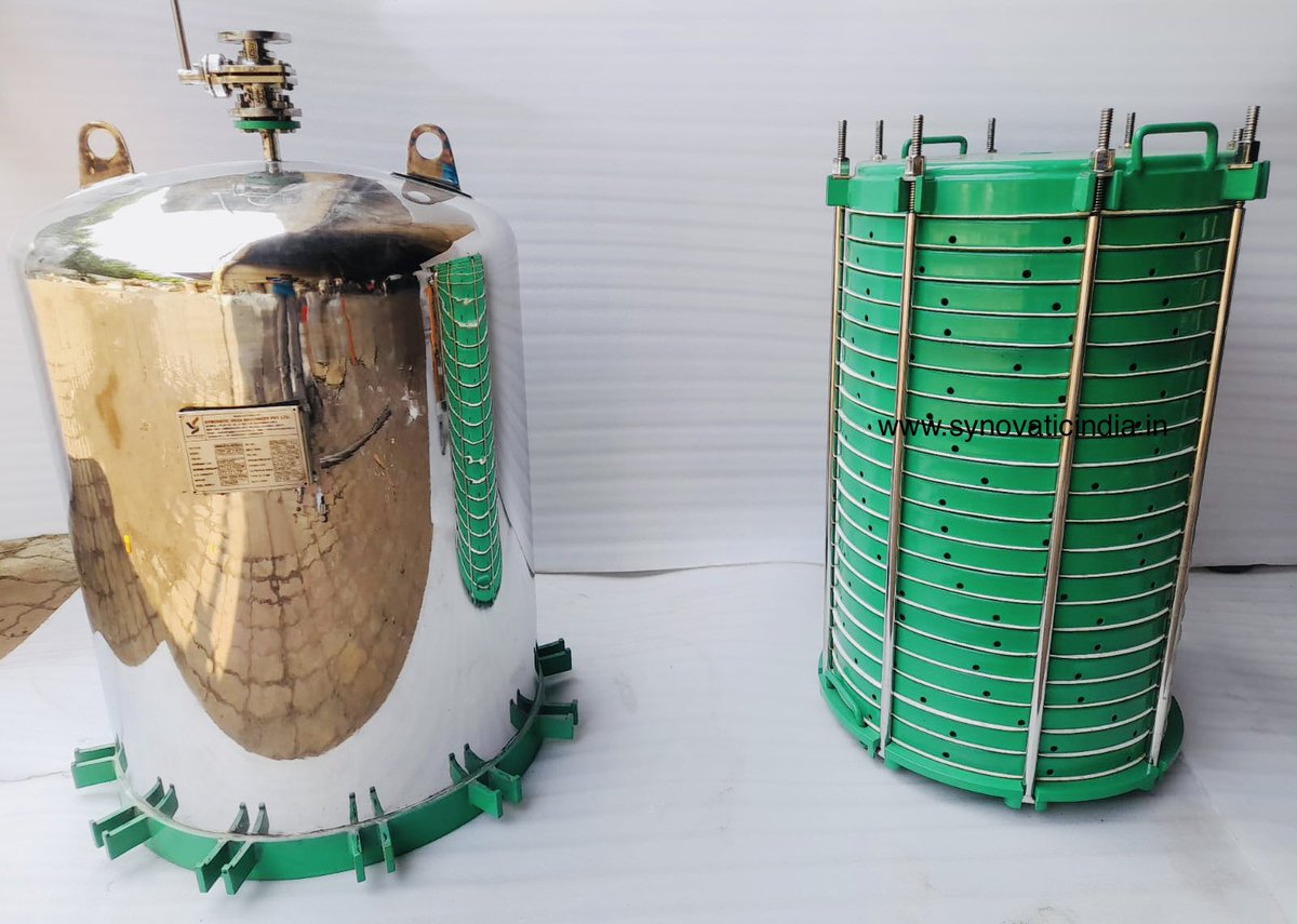 Synovatic's tweet image. ETFE Coating Sparkler Filter | SS316 Sparkler Filter | Halar Coating Sparkler Filter | PFA Coating Sparkler Filter | Tefzel Coating Sparkler Filter | Solid PTFE/PP Plates Sparkler Filter
synovaticindia.in
sales@synovaticindia.in 

#Sparklerfilter #Synovaticindia #PFA #halar