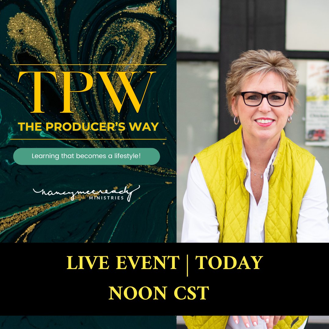 nbmccready's tweet photo. Hey there! Mark your calendar for October 19th, TODAY at 12:00 PM CST. Save the date for a thought-provoking conversation you won't want to miss!

Join Nancy Live here: https://t.co/SgJUVsxqqX https://t.co/n2zcHmF4o8