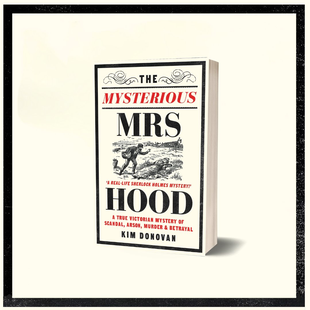 SevenDialsBooks's tweet photo. We're excited to share the cover of THE MYSTERIOUS MRS HOOD 🔎

@Kim_Donovan_ tells the story of Mary Jane Bennett, her great-great-aunt. 

Unravel the mystery of Mrs Hood and her murder in this real-life Sherlock Holmes case...

Coming 22nd February 2024 https://t.co/xRlu5r7Op8 https://t.co/Jq0GvJi5Zl