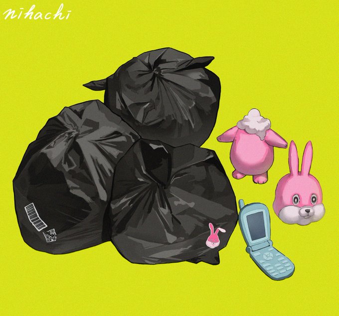 「trash bag」 illustration images(Latest)