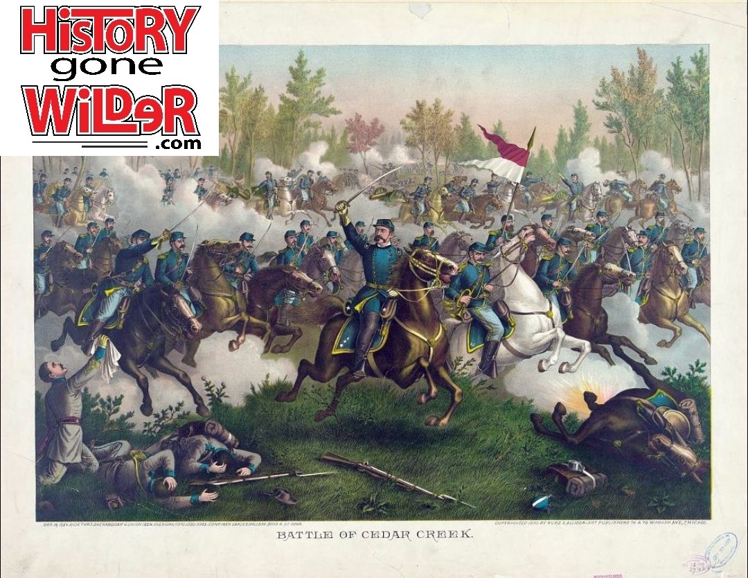 On this day in History, October 19, 1864 – Confederate General Jubal Early was defeated at the Battle of Cedar Creek. #history #didyouknow #dailyhistory #today #OTD #Confederate #Union #civilwar #Virginia #shenandoahvalley
Historygonewilder.com