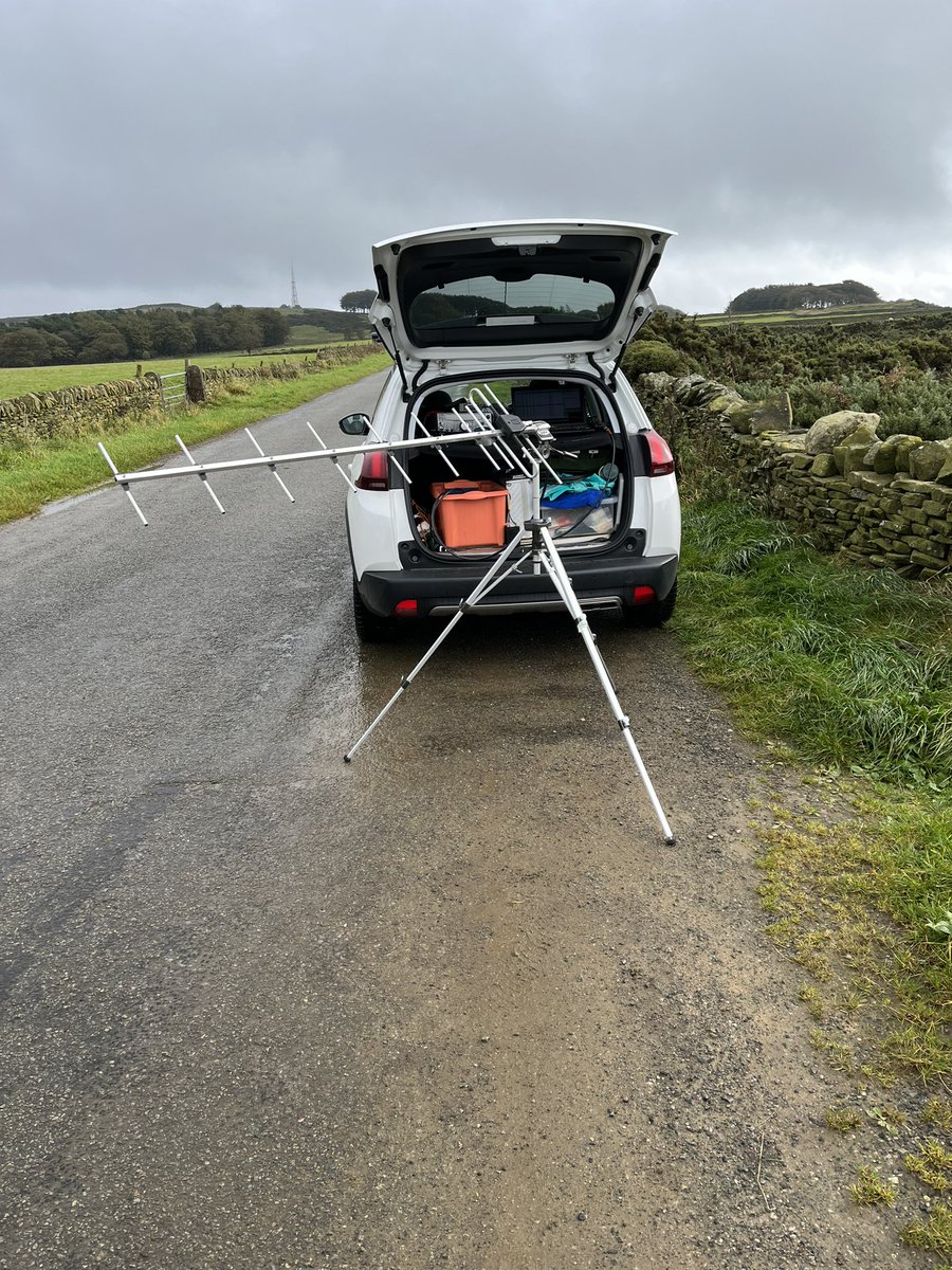 2.5 deg max <a href="/S5Lab/">S5Lab</a> Greencube IO-117 pass. About 18 contacts inc <a href="/KH6WI_Ham_Radio/">KH6WI Ham Radio</a> in Hawaii. Not my first HI Sat contact but always nice to find a Twitter friend! 
#amsatrovers
M1DDD/P IO93 today