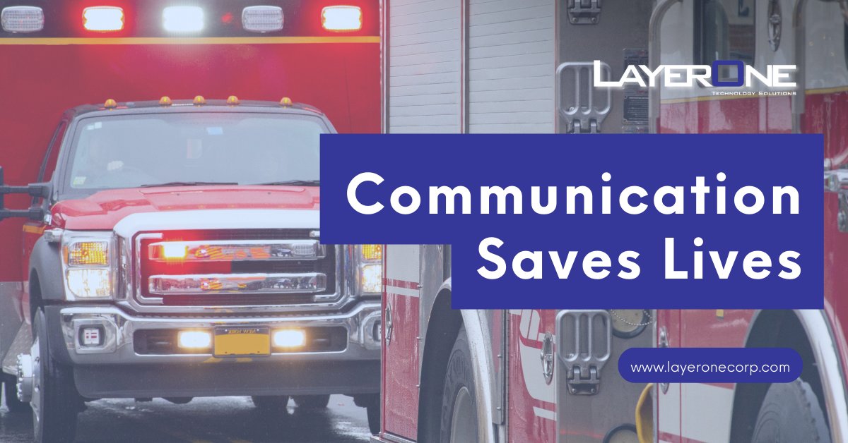 LayerOneCorp's tweet image. In any emergency when seconds count, it can't take minutes. We stand ready to help you with your building's infrastructure technology to ensure your message gets out quickly when it matters most. pulse.ly/0e00xblge9 #LayeredApproach #ITinfrastructure #emergencymanagement