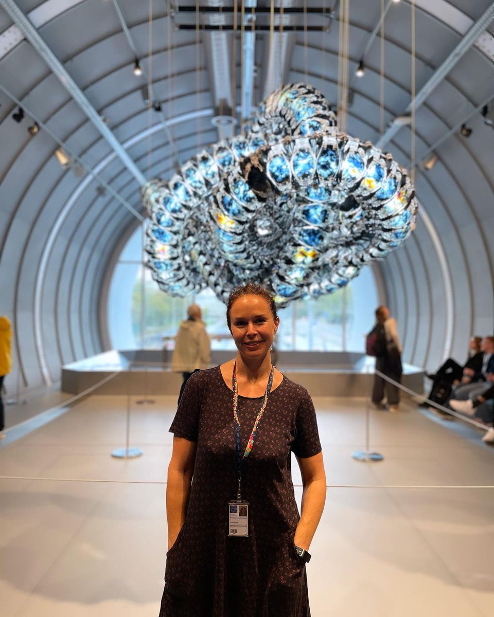 I really enjoyed my visit round the CERN Science Gateway, incredible science education and outreach centre and well worth a day out!!!
I loved this installation about the connection between space, energy, and matter in particular!
#CERNScienceGateway
#UKatCERN