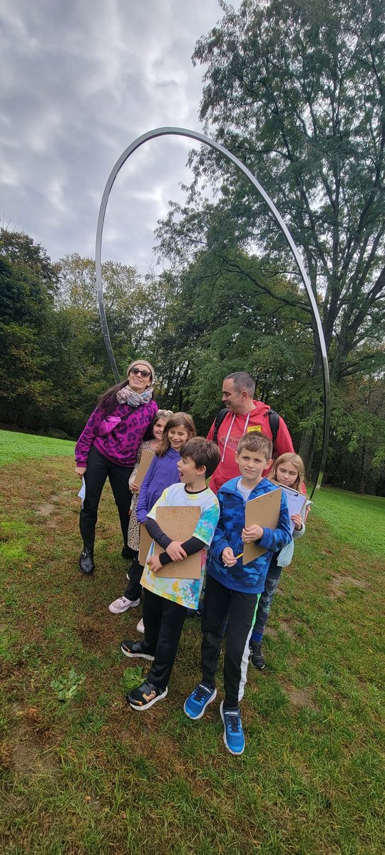 MzEngasser's tweet photo. A wonderful field trip to the deCordova Museum! Thank you OPR PAC, chaperones, docents and Docent Program for helping to make for a great field trip! @oprschool @PublicWalpole https://t.co/Gnwc6X14P4