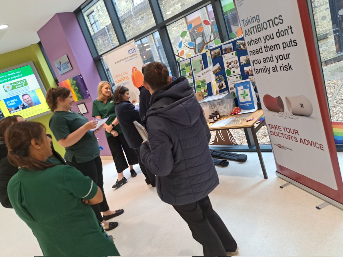 Bradford Teaching Hospitals NHS FT (@bthft) on Twitter photo We're celebrating #NationalPharmacyWeek on the main concourse at BRI! 🎉💚
Come and meet our fantastic <a href="/BTHFTPharm/">BTHFT Pharmacy 💊</a> colleagues and get involved in some #pharmacy related competitions to win some prizes! 🙌🏆
@Mel_Pickup <a href="/BTHFT_OPS/">Outstanding Pharmacy Services</a> <a href="/ActAsOneBDC/">Bradford District Craven Health & Care Partnership</a> We're celebrating #NationalPharmacyWeek on the main concourse at BRI! 🎉💚
Come and meet our fantastic <a href="/BTHFTPharm/">BTHFT Pharmacy 💊</a> colleagues and get involved in some #pharmacy related competitions to win some prizes! 🙌🏆
@Mel_Pickup <a href="/BTHFT_OPS/">Outstanding Pharmacy Services</a> <a href="/ActAsOneBDC/">Bradford District Craven Health & Care Partnership</a>
