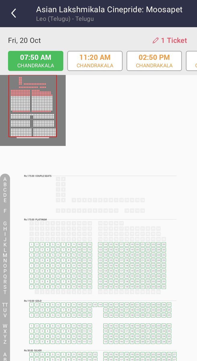 TeluguVijayFans's tweet photo. Due to Huge Demand #LeoTelugu Early morning 7:50am  show added in Moosapet Lakshmikala Complex 💥💥

Bookings Opened now
#Leo @actorvijay https://t.co/uKfBi9FIEG