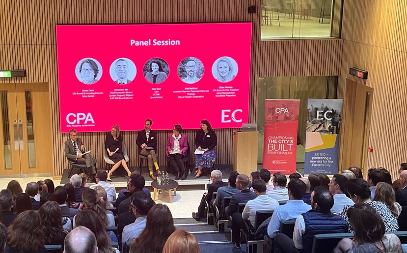 CPA_London's tweet image. Panellist’s at today’s #CPA breakfast seminar spoke on the importance of tall buildings. @AlexanderJan discussed the economic importance of tall buildings while Karen Cook emphasised the efficient use of land of #tallbuildings and the greater opportunity for green space #NetZero