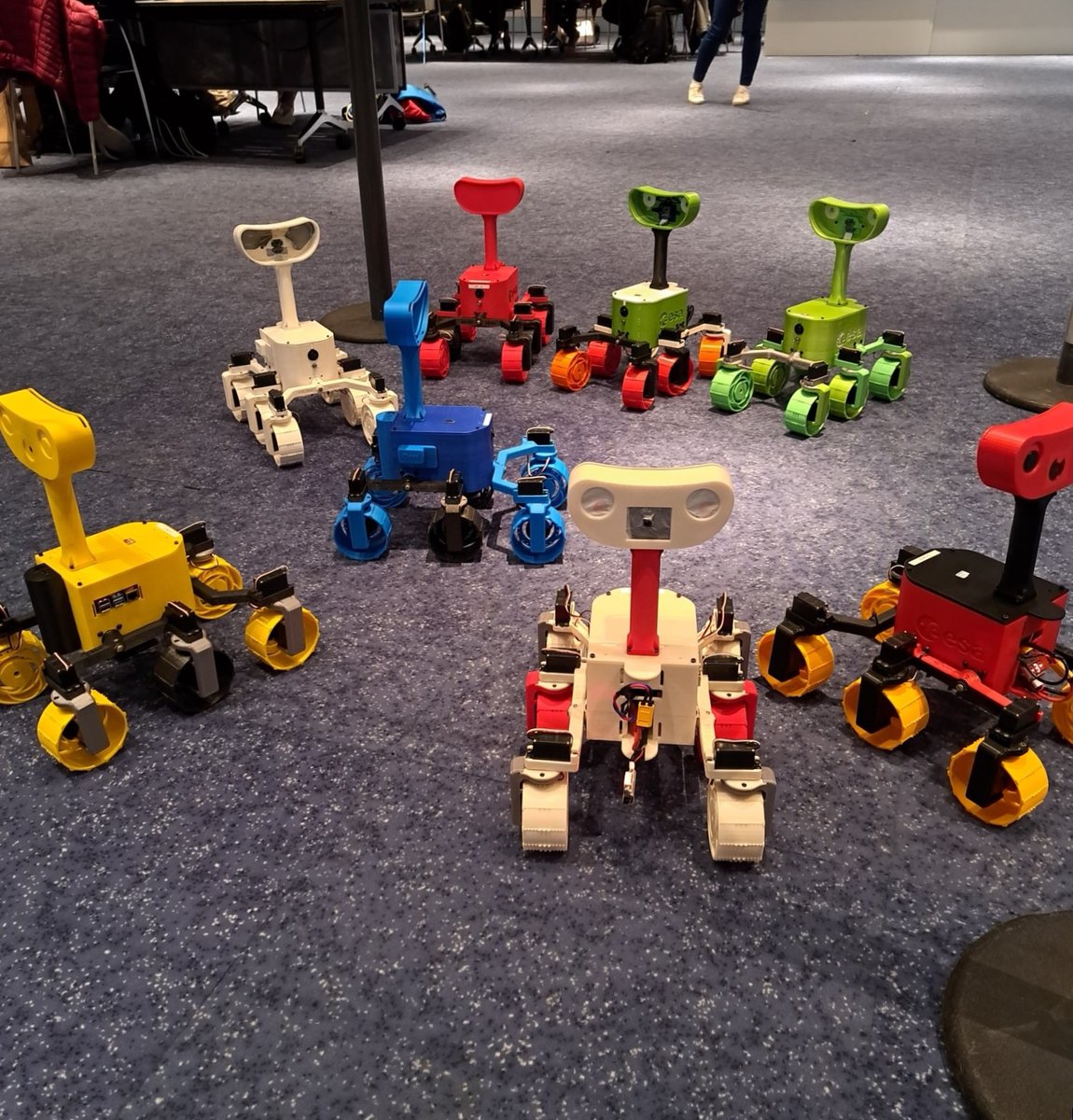 esaoperations's tweet image. Cute rovers. Be a shame if anything were to happen to them ...😏

In 2075, these Martian rovers came under attack from cyber villains. Fortunately, eight teams from across Europe were on hand at ESA's #MissionControl to save them.

The #PwnTheRover #hackathon took place two days