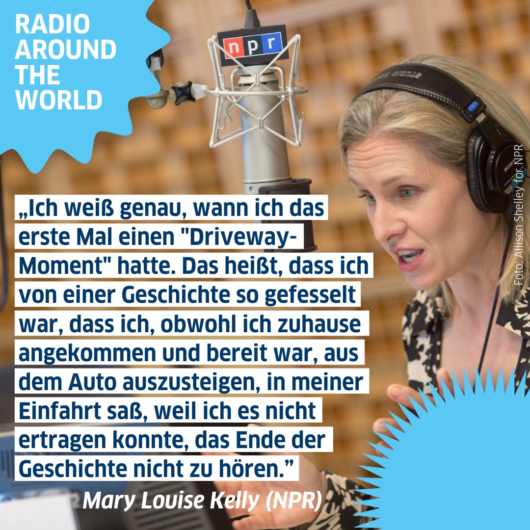 Hattet ihr schonmal einen „Driveway-Moment“? Als ihr zuhause angekommen seid und nicht aus dem Auto aussteigen wolltet, weil euch das Radio so in seinen Bann gezogen hat?📻 Hier spricht @NPRKelly mit @sorayanelson über ihren ersten „Driveway-Moment“: goethe.de/onair