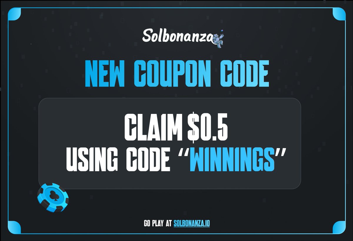 Happy Thursday Degens!! CODE: 'WINNINGS' Try now at: solbonanza.io/cases Good luck!!