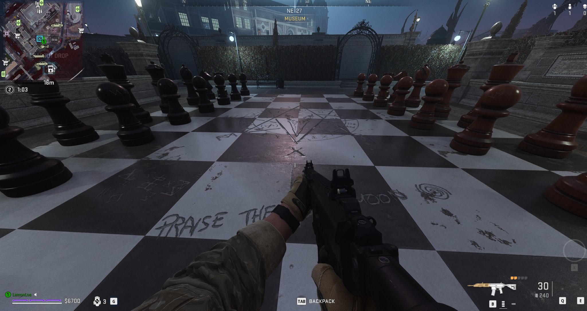 How to complete the Chess Board Easter Egg in Warzone 2's Vondead