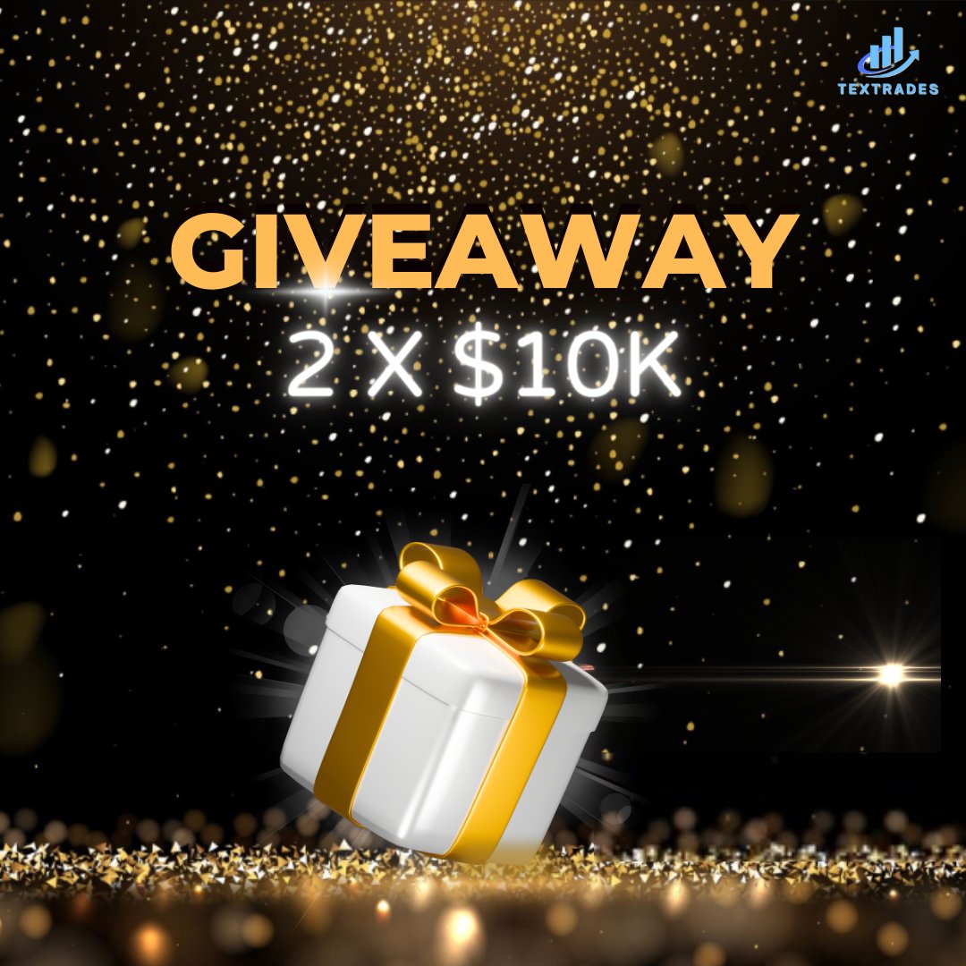 💎 $20,000 Giveaway Alert 💎

 2x 10k Challenge Account 

To enter: 
1️⃣ Follow
<a href="/textradesllc/">Textrades</a> 
<a href="/ahmughees/">Mughees</a> 
<a href="/a_haseebh/">Ahmed Haseeb Hassan</a>
@shepherd_fx
<a href="/Diby_ICT/">Dibyendu</a>
<a href="/jekzcharlez/">𝐉𝐞𝐤𝐰𝐮.🤏1/222</a>
<a href="/0Furqan1/">FurQan</a>
2️⃣ Like, Repost &amp; Tag 3 friends
3️⃣ Join Discord: discord.gg/t8VwTKEhGJ
4️⃣ Visit website: textrades.com
