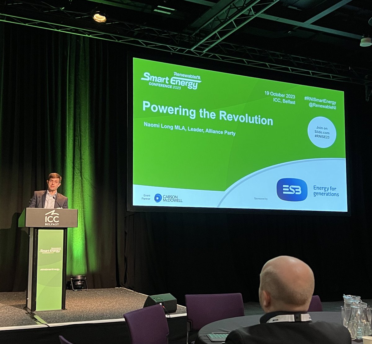 We’re at @RenewableNI’s Smart Energy Conference 2023 today in the ICC, Belfast. A big turnout of industry professionals and stakeholders with an interest in 80% by 2030 and #NetZero. We’re looking forward to hearing from all the speakers and guests throughout the day. #RNISE23