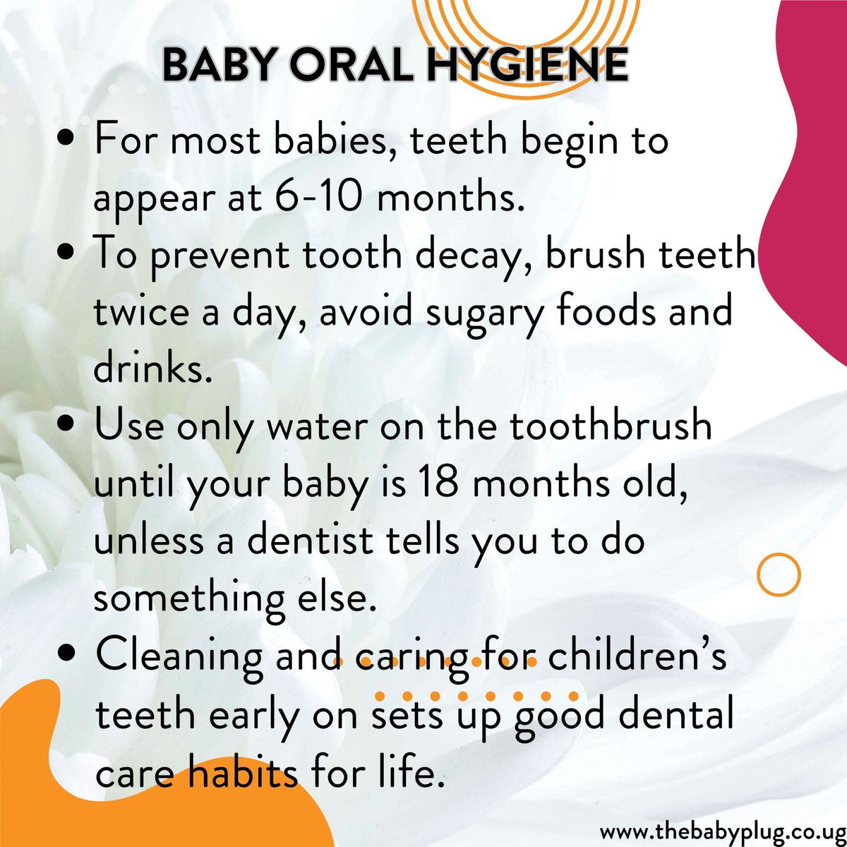 TheBabyPlug_'s tweet photo. It is important for children to learn to practice optimal oral hygiene habits from an early age. 

Training a child regarding the significance of taking care of his or her teeth and gums from the start can help develop a healthy smile that can last a lifetime. https://t.co/U1E6HefJq9