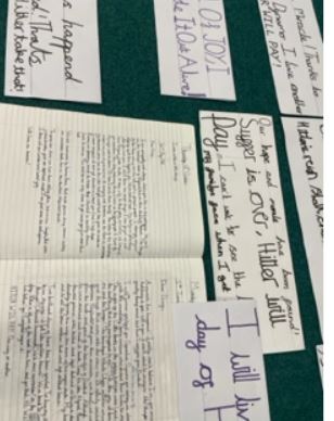 EastfieldPSHull's tweet photo. Amazing writing in 6LT today - building sentence stems for our WW2 Dunkirk diary work #epswriting #epsenglish #epshistory https://t.co/GZOPUrajaC