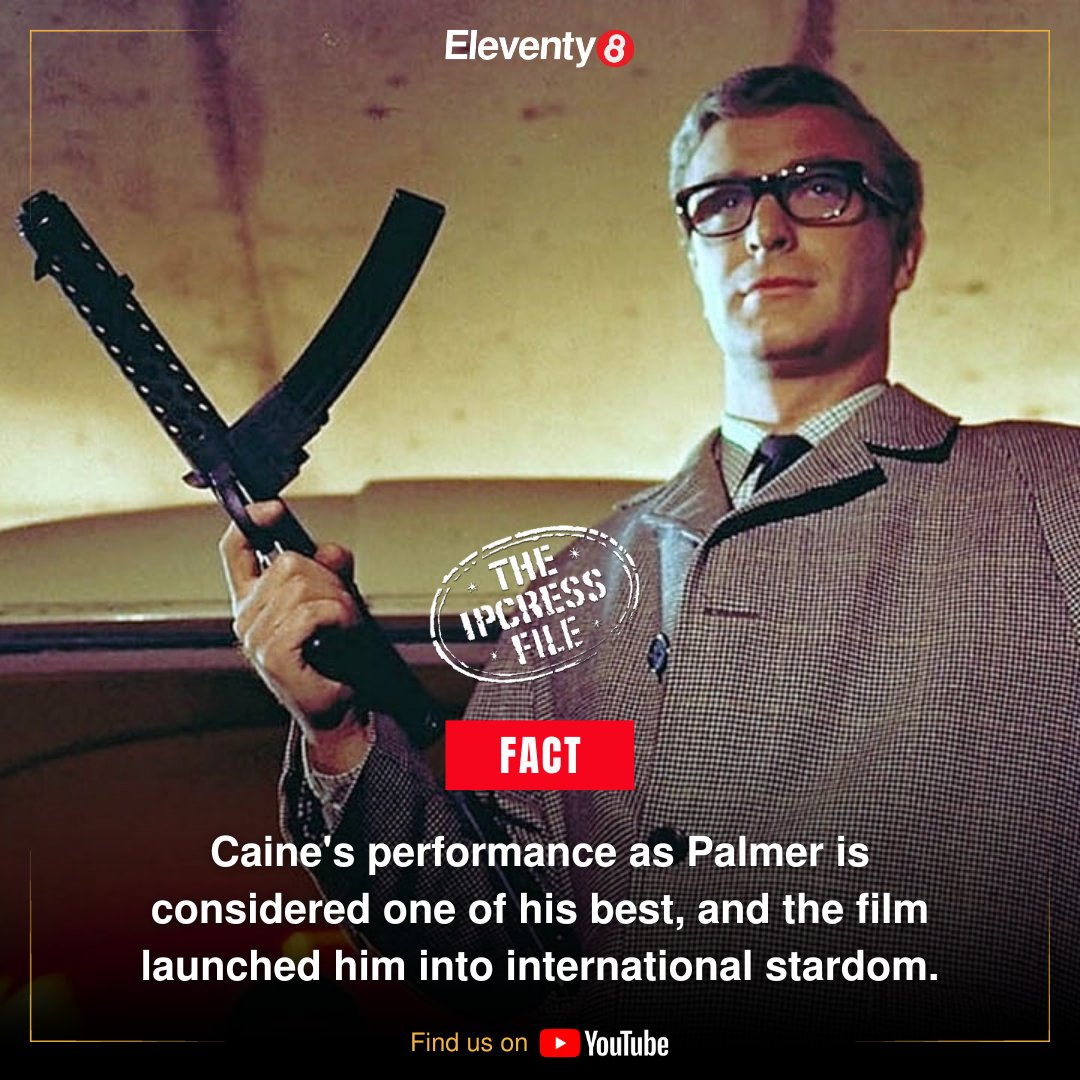 The Ipcress File (1965)

Caine's performance as Palmer is considered one of his best, and the film launched him into international stardom.

#TheIpcressFile #HarryPalmer #MichaelCaine #60sMovies #Eleventy8
