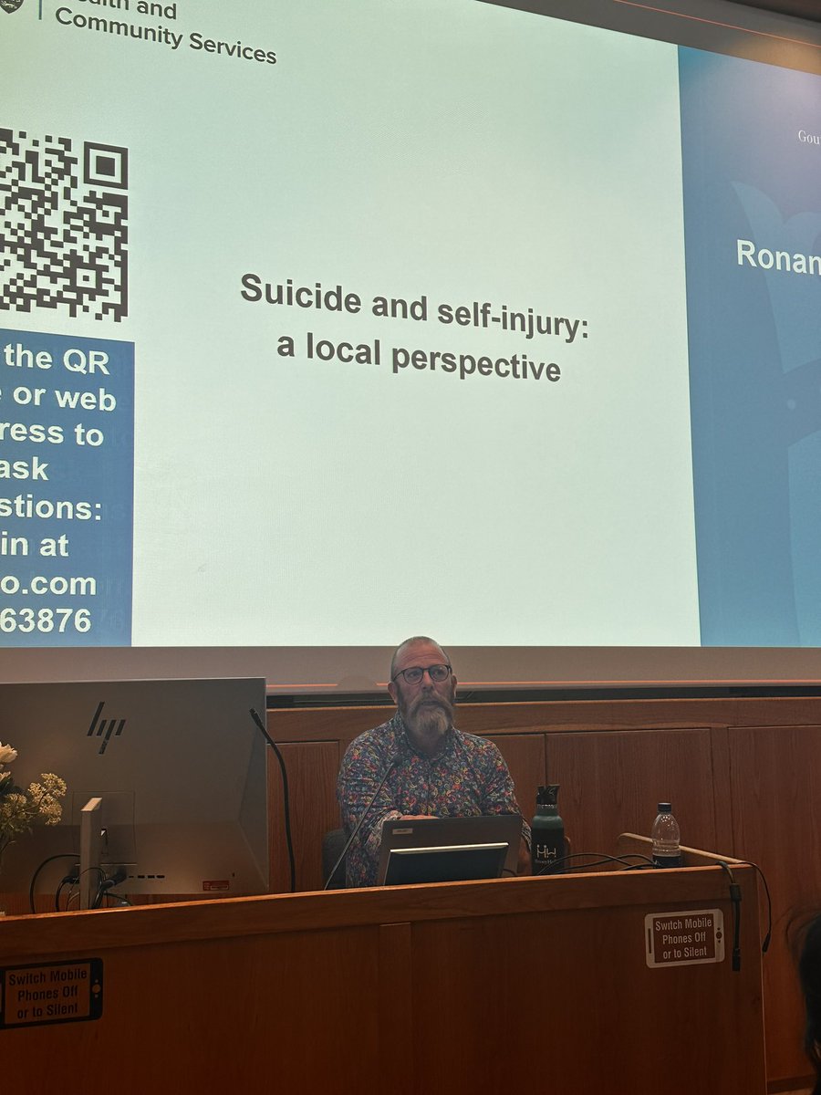 Very thought provoking session delivered by Ronan Mulhern during the Clinical Audit and Shared Learning Event @GovJsyHCS <a href="/AndyW606/">Andy W</a> <a href="/sueur_pam/">Pam Le Sueur</a>