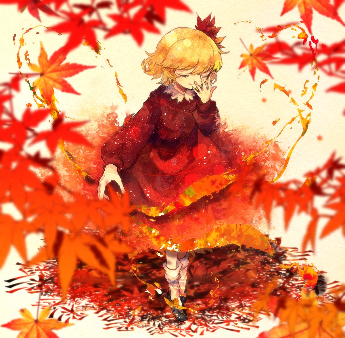 秋静葉 「(TH)秋です 」|「AKI」@鈴-24 鈴奈幻想絵巻4/2のイラスト
