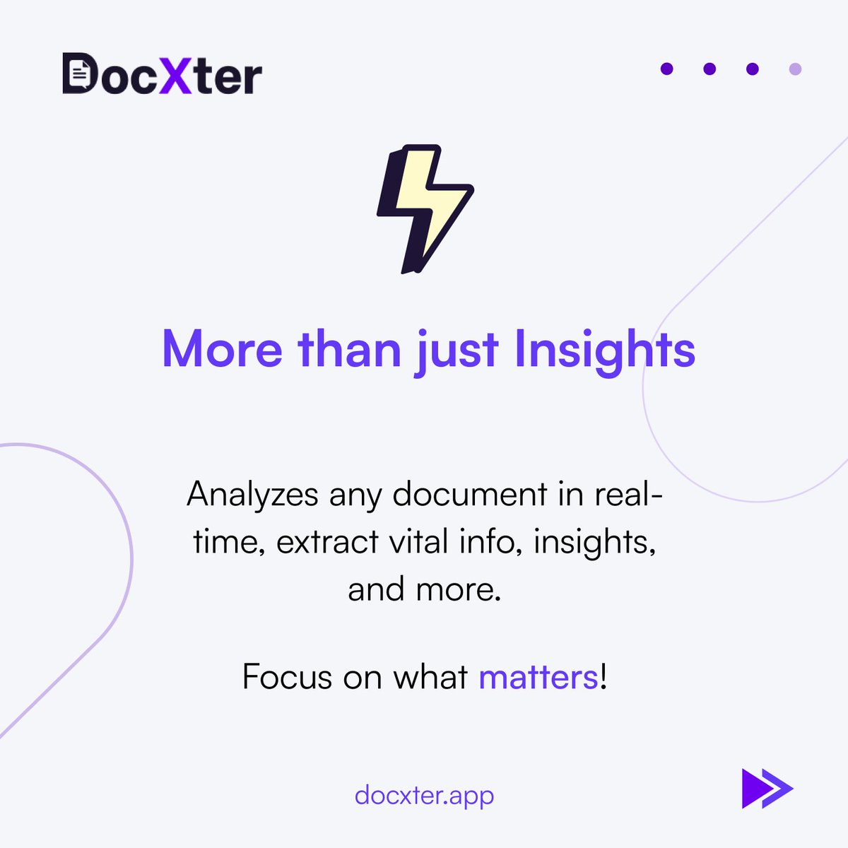 docxter_app's tweet image. Get more out of your documents with DocXter! Don't just read documents, upload and get the insights you need in seconds. Try it Now → docxter.app

#documentintelligence #ai #documentanalysis #documentinteraction