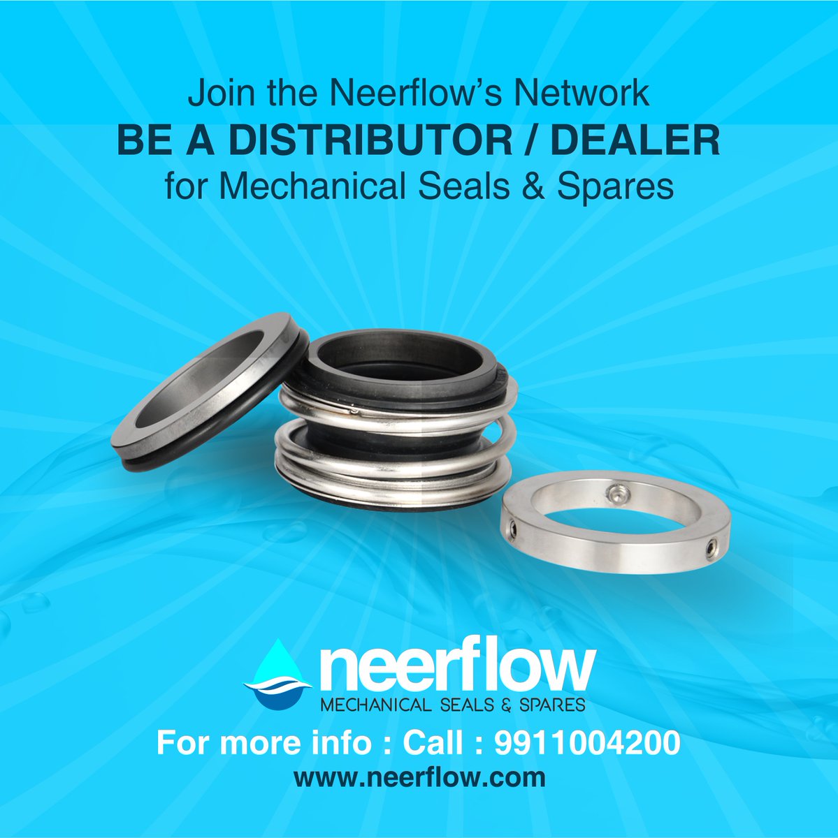 Neerflow is seeking passionate dealers to join our network of mechanical seal excellence. Be part of a team that's dedicated to delivering quality, durability, and performance. Take your business to new heights with Neerflow.
.
#neerflow #PressurePump #MechanicalSeals #pump