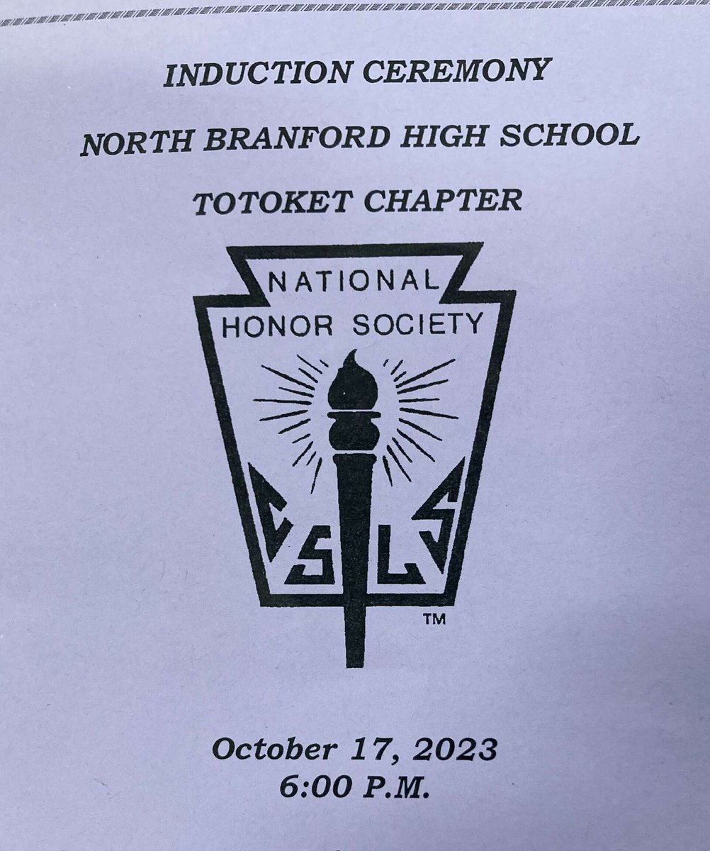 thesoundct's tweet photo. North Branford High School recently inducted 23 students into the Totoket Chapter of the National Honor Society. See the names of the new inductees in this story.
https://t.co/501nrbEqk8 https://t.co/Y3vPWvO95v