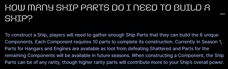 Updated FAQ on <a href="/OthersideMeta/">Othersidemeta</a> Legends of the Mara!
Spaceship details!
🫡⭐️