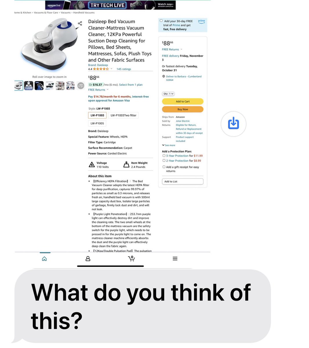 My wife just sent me this. WTF?