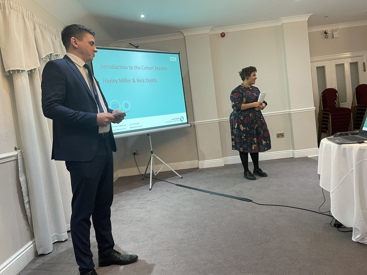 Great opening to our <a href="/WYAAT_Hospitals/">WYAAT Hospitals</a> senior leadership programme final event and listening to our cohort insights and impact… @WillClement5 @sal_uka @Lucy_Cole_NHS