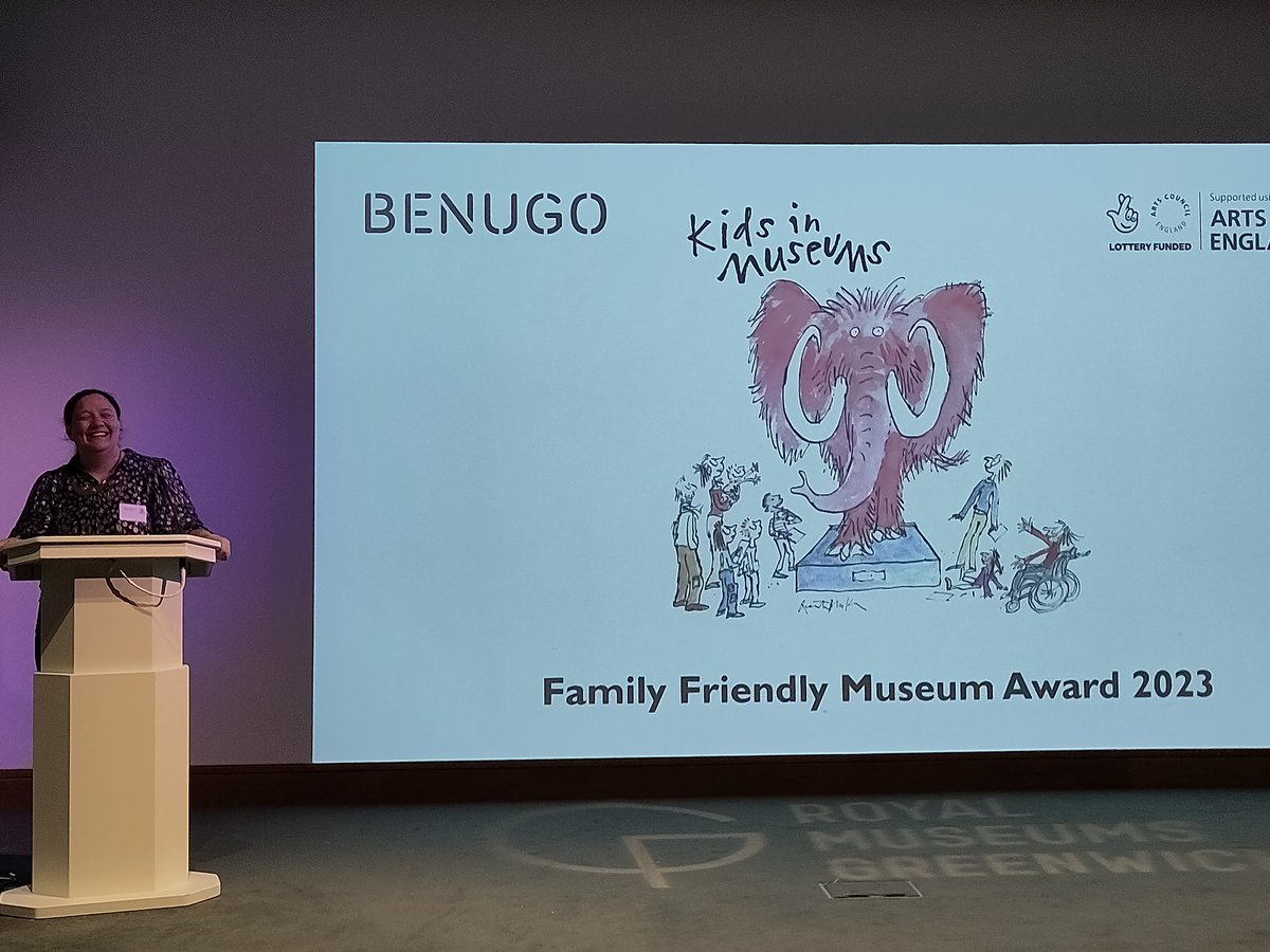 Great to be at the @kidsinmuseums #FamilyFriendlyMuseums Awards. We joined the panel for the Climate award with some really excellent entrants. Look forward to sharing the shortlist and winner...