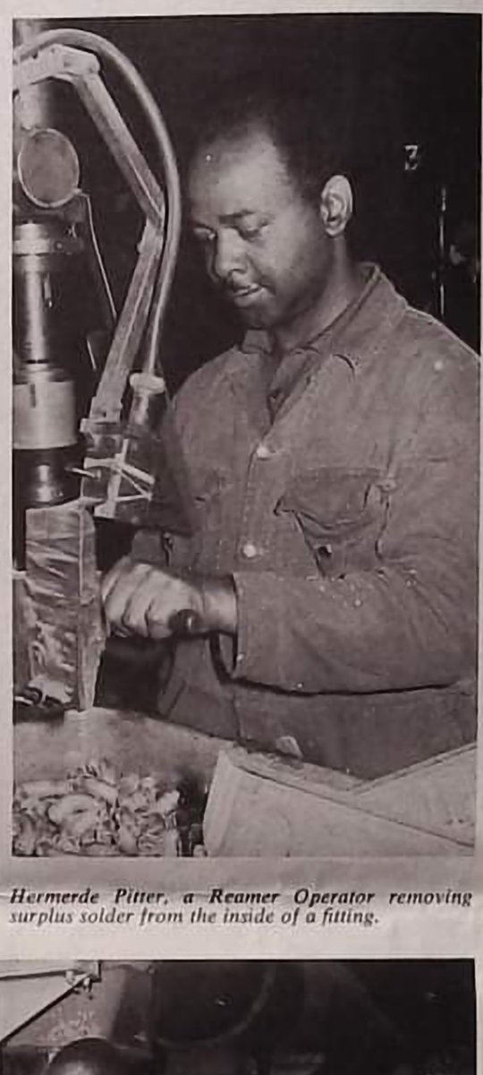 Dad. Copperworks 1970. Like many of his 1st gen. Caribbean peers he worked in engineering rebuilding post-war #Leeds, building lives for their children. Hear more Oct 24 at @smeaton300 Engineering Leeds panel @leedslibraries A wait list but worth the wait tinyurl.com/mvxacrfd