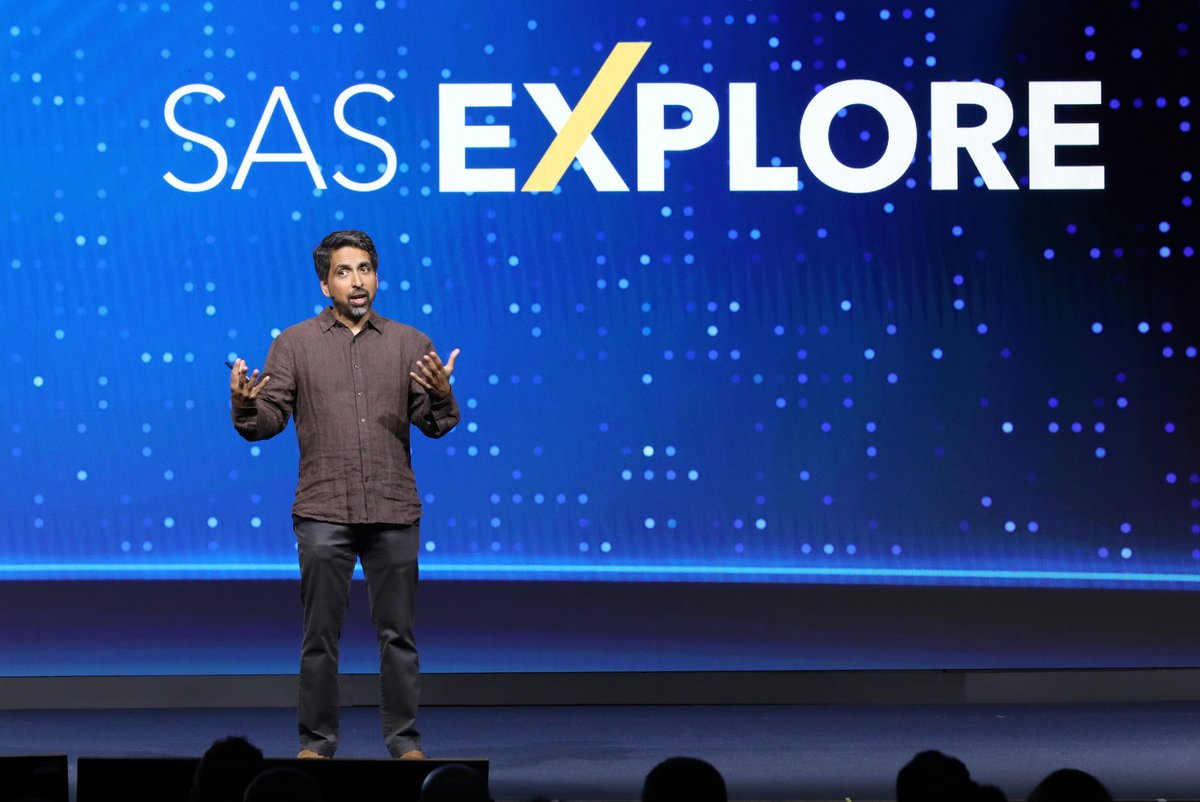 Sal Khan stopped by SAS Explore and discussed the future of Khan Academy and emphasized the transformative potential of AI. “A free world-class education for anyone, anywhere could be a reality,” he shared with the #ExploreSAS audience. #SASAcademic

2.sas.com/6011uZFtD