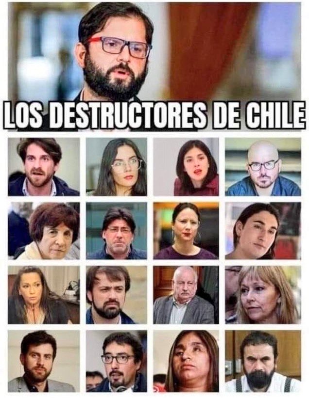 Gobierno octubrista, han destruido el país. Por lo lejos lo peor que le ha pasado a Chile. #OctubristasCtms #AFavorEnDiciembre #GobiernoCorruptoyMentiroso