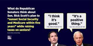 DemsKeys's tweet image. Republicans denied that Rick Scott's plan to sunset Social Security and Medicare was a ploy to permanently end the benefits.

Rep. Tom Cole (R-OK) said the quiet part out loud when he nominated Rep. Jim Jordan in Round Two praising Jordan for being the guy that would make that…